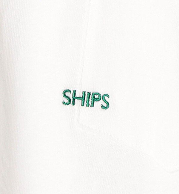 SHIPS「【累計販売数18万枚突破!!】【WEB限定】SHIPS: マイクロ SHIPSロゴ ポケット Tシャツ」|Tシャツ・カットソー|