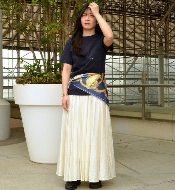 SHIPS「【累計販売数18万枚突破!!】【WEB限定】SHIPS: マイクロ SHIPSロゴ ポケット Tシャツ」|Tシャツ・カットソー|