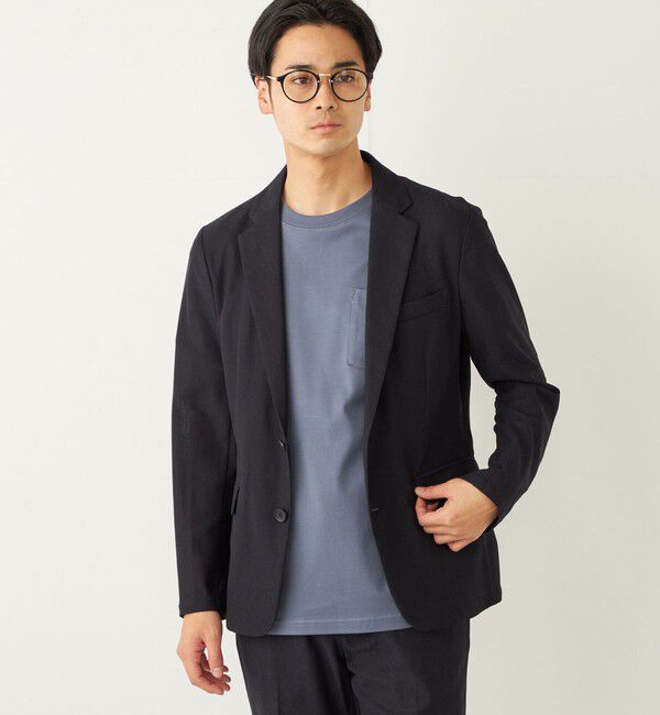 SHIPS Colors 「SHIPS Colors:シャリルジャージー 2B サマー ジャケット(セットアップ対応可能)」|テーラードジャケット|