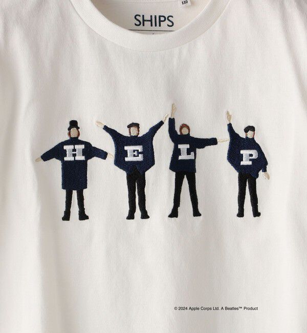 SHIPS KIDS「SHIPS KIDS:100～130cm / 〈家族おそろい〉【THE BEATLES】TEE」|Tシャツ・カットソー|