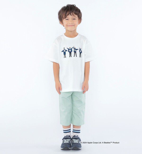 SHIPS KIDS「SHIPS KIDS:100～130cm / 〈家族おそろい〉【THE BEATLES】TEE」|Tシャツ・カットソー|