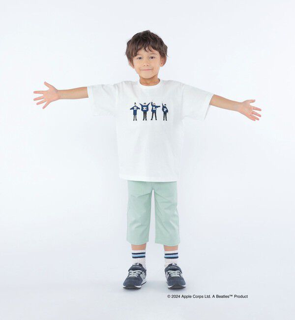 SHIPS KIDS「SHIPS KIDS:100～130cm / 〈家族おそろい〉【THE BEATLES】TEE」|Tシャツ・カットソー|