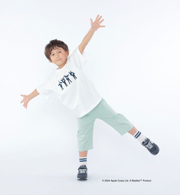 SHIPS KIDS「SHIPS KIDS:100～130cm / 〈家族おそろい〉【THE BEATLES】TEE」|Tシャツ・カットソー|