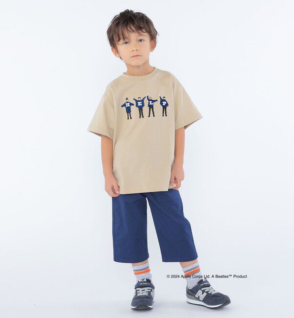 SHIPS KIDS「SHIPS KIDS:100～130cm / 〈家族おそろい〉【THE BEATLES】TEE」|Tシャツ・カットソー|