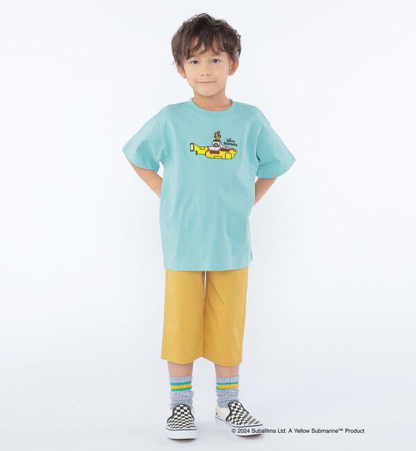 SHIPS KIDS「SHIPS KIDS:100～130cm / 〈家族おそろい〉【THE BEATLES】TEE」|Tシャツ・カットソー|