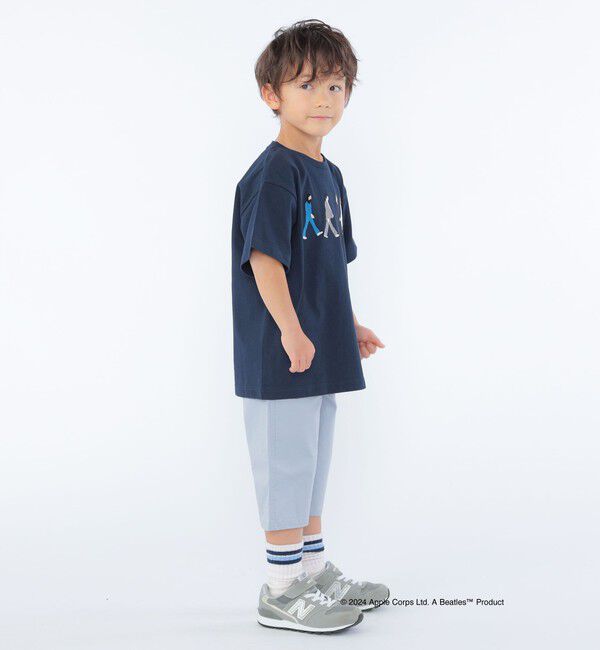 SHIPS KIDS「SHIPS KIDS:100～130cm / 〈家族おそろい〉【THE BEATLES】TEE」|Tシャツ・カットソー|
