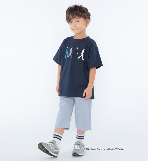 SHIPS KIDS「SHIPS KIDS:100～130cm / 〈家族おそろい〉【THE BEATLES】TEE」|Tシャツ・カットソー|