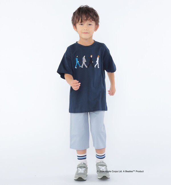SHIPS KIDS「SHIPS KIDS:100～130cm / 〈家族おそろい〉【THE BEATLES】TEE」|Tシャツ・カットソー|