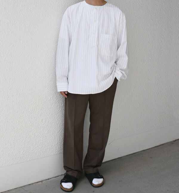 SHIPS any「SHIPS any: オーバーサイズ コットン スリーピング シャツ◇」|シャツ・ブラウス|