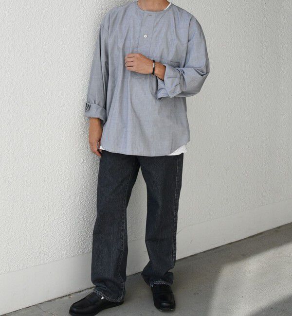 SHIPS any「SHIPS any: オーバーサイズ コットン スリーピング シャツ◇」|シャツ・ブラウス|