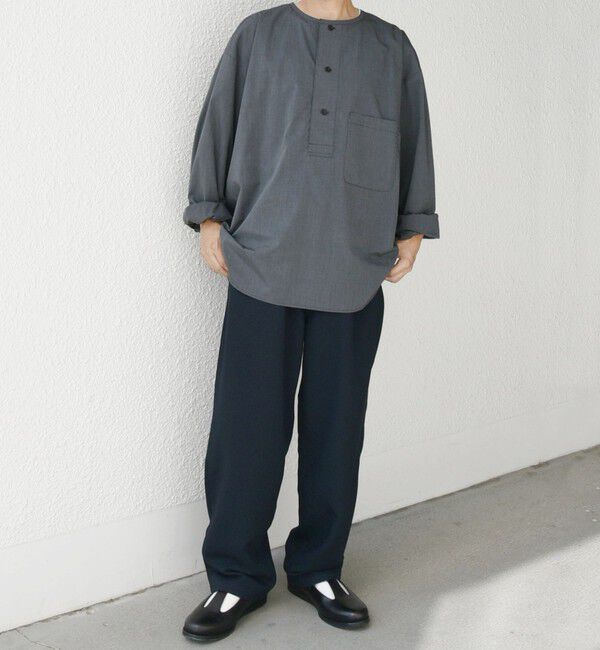 SHIPS any「SHIPS any: オーバーサイズ コットン スリーピング シャツ◇」|シャツ・ブラウス|