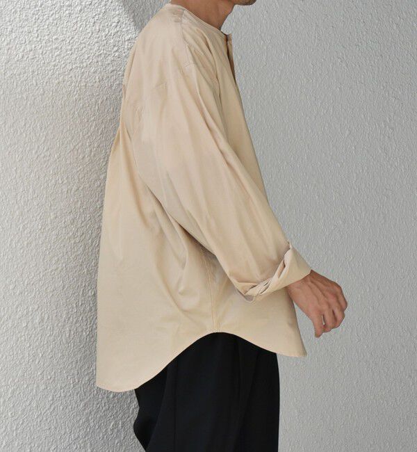 SHIPS any「SHIPS any: オーバーサイズ コットン スリーピング シャツ◇」|シャツ・ブラウス|