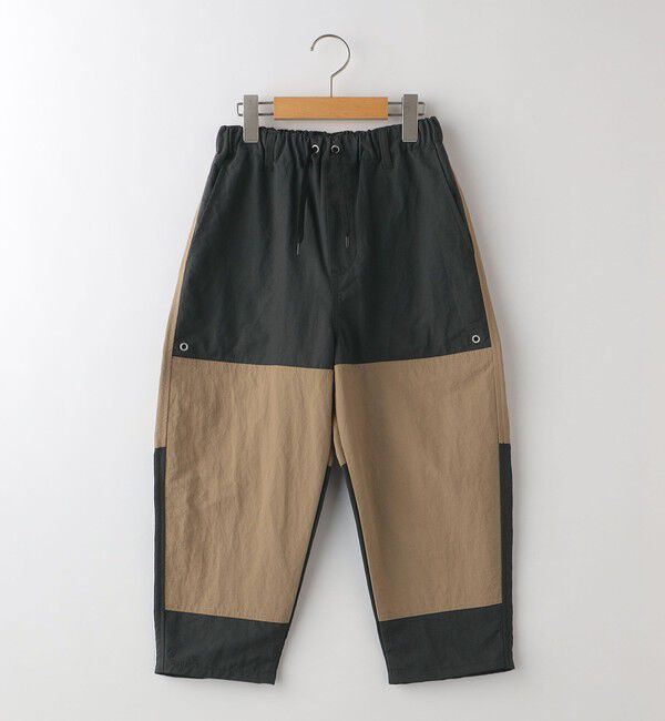 SHIPS KIDS「SHIPS KIDS:140～160cm / 2トーン 6分丈 パンツ」|その他|チャコールグレー