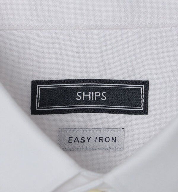 SHIPS「SHIPS: イージーアイロン オックスフォード イタリアンカラー ボタンダウン シャツ」|シャツ・ブラウス|