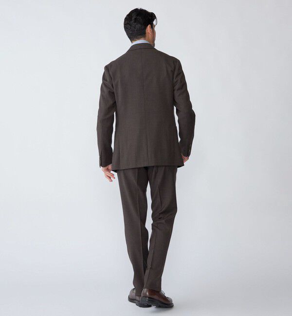 SHIPS「SHIPS: 〈セットアップ対応/手洗い可能〉ウォッシャブル サキソニー セットアップ ジャケット」|テーラードジャケット|