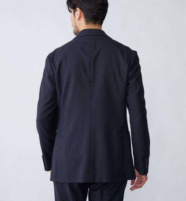 SHIPS「SHIPS: 〈セットアップ対応/手洗い可能〉ウォッシャブル サキソニー セットアップ ジャケット」|テーラードジャケット|