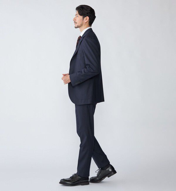 SHIPS「SHIPS: 〈セットアップ対応/手洗い可能〉ウォッシャブル サキソニー セットアップ ジャケット」|テーラードジャケット|