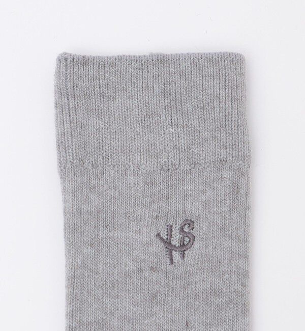 SHIPS「【WEB限定】SHIPS:〈抗菌・防臭〉ワンポイントロゴ ビジネスカジュアル ソックス（3足セット）」|ソックス|