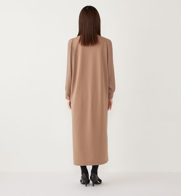 SHIPS Colors 「SHIPS Colors:〈手洗い可能〉プリーツスリーブ ジョーゼット ワンピース2◇」|ワンピース|