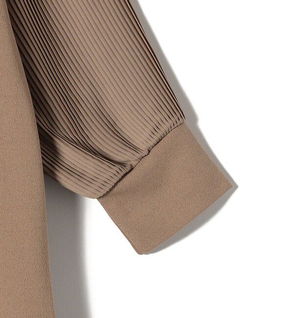 SHIPS Colors 「SHIPS Colors:〈手洗い可能〉プリーツスリーブ ジョーゼット ワンピース2◇」|ワンピース|