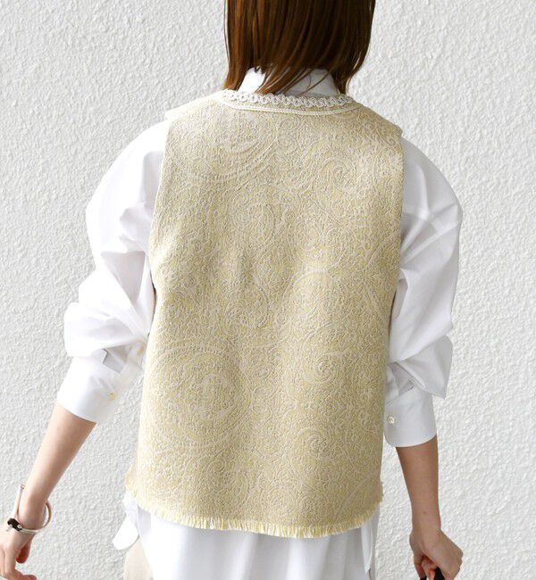 SHIPS for women「【SHIPS別注】BINDU:ブレード テープ ベスト」|ベスト・ジレ|