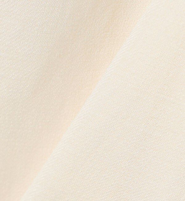 SHIPS for women「【WEB限定】〈洗濯機可能〉シアー リネンライク バック フリル ブラウス」|シャツ・ブラウス|