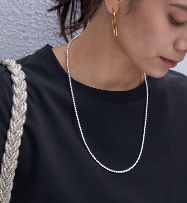 SHIPS for women「INDIAN JEWELRY:ナバホ パール ネックレス（3mm）」|ネックレス|