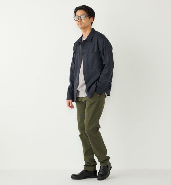 SHIPS Colors 「SHIPS Colors:〈洗濯機可能〉ストレッチ テーパード チノパン◇」|チノ|