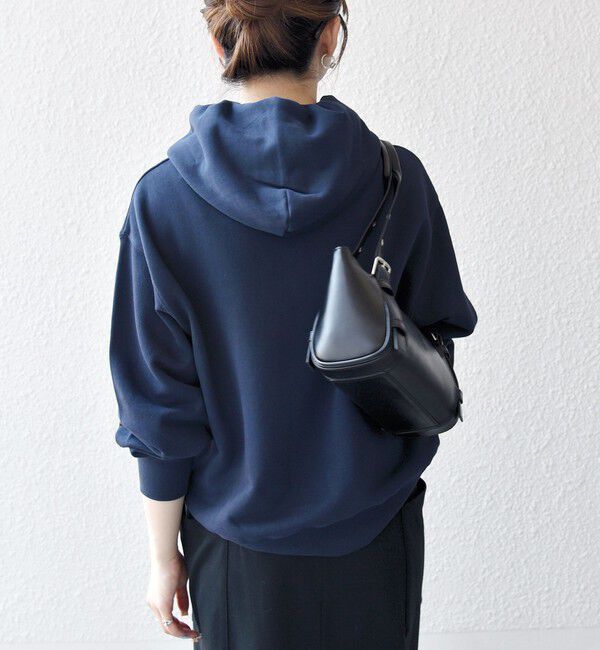 SHIPS any「【SHIPS any別注】THE KNiTS:〈洗濯機可能〉ロゴプリント フーディー パーカー」|パーカー|