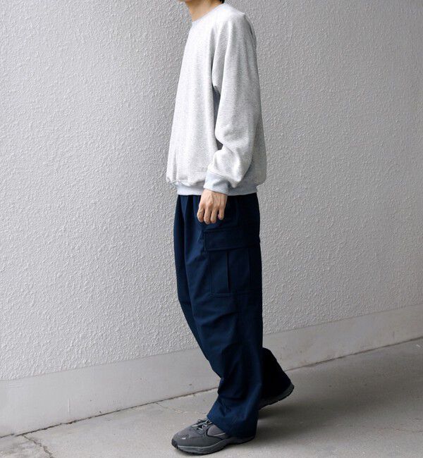 SHIPS any「【SHIPS any別注】HINSON: 裏起毛 フリース ワンポイント ラグラン スウェット◇」|スウェット・ジャージ|