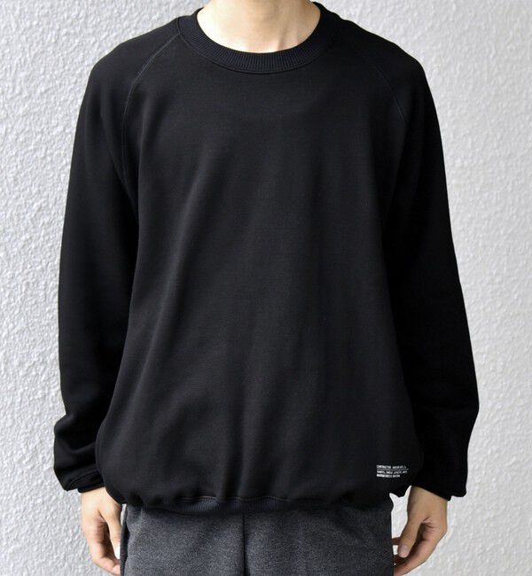 SHIPS any「【SHIPS any別注】HINSON: 裏起毛 フリース ワンポイント ラグラン スウェット◇」|スウェット・ジャージ|