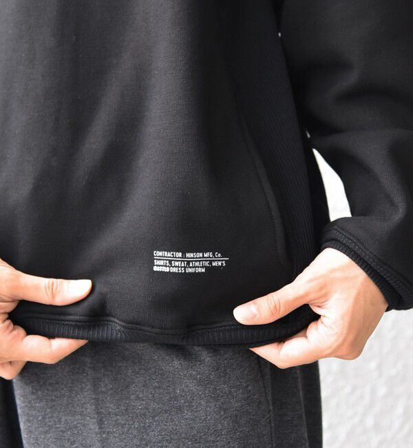 SHIPS any「【SHIPS any別注】HINSON: 裏起毛 フリース ワンポイント ラグラン スウェット◇」|スウェット・ジャージ|