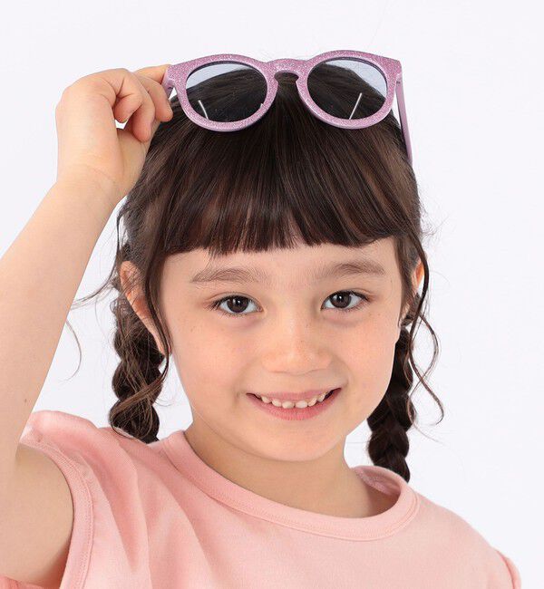 SHIPS KIDS「delib:HAHANNI Glitter キッズ サングラス」|サングラス|ラベンダー