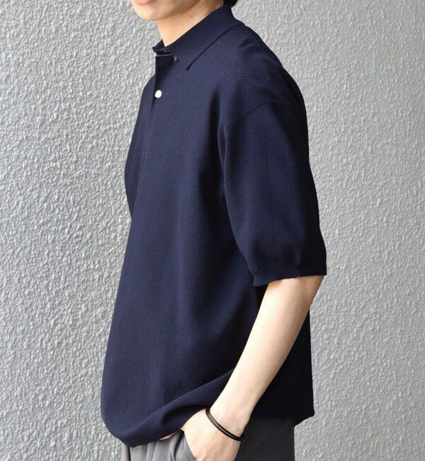 SHIPS any「SHIPS any:〈手洗い可能〉TEXBRID(R) ドライタッチ サマー ニット ポロシャツ◇」|ポロシャツ|