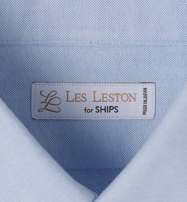 SHIPS「LES LESTON: オックスフォード セミワイド カラー シャツ」|シャツ・ブラウス|