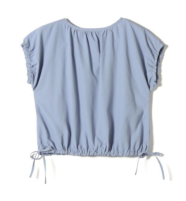 SHIPS Colors 「《予約》SHIPS Colors:〈汗染み軽減・吸水速乾〉ASSET(TM) ギャザー ブラウス◆」|シャツ・ブラウス|