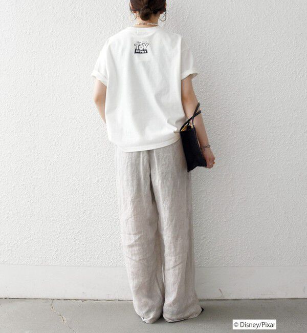 SHIPS any「SHIPS any:〈洗濯機可能〉TOYSTORY/トイ・ストーリー/ プリント ロゴ TEE」|Tシャツ・カットソー|