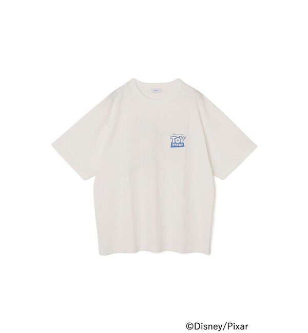 SHIPS any「SHIPS any:〈洗濯機可能〉TOYSTORY/トイ・ストーリー/ メッセージ プリント ロゴ Tシャツ」|Tシャツ・カットソー|