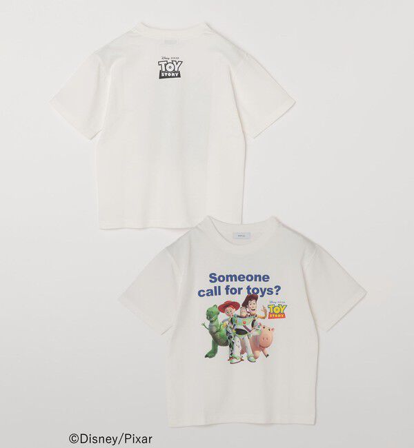 SHIPS any「SHIPS any:〈洗濯機可能〉TOYSTORY/トイ・ストーリー/ プリント ロゴ TEE <KIDS>◆」|Tシャツ・カットソー|