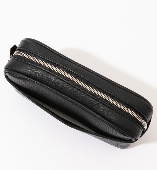 TOMORROWLAND GOODS「【別注】A&times;TOMORROWLAND シュリンクレザークラッチポーチ」|クラッチバッグ|