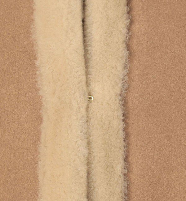 TOMORROWLAND collection「メリノムートン ノーカラーコート」|ノーカラーコート|