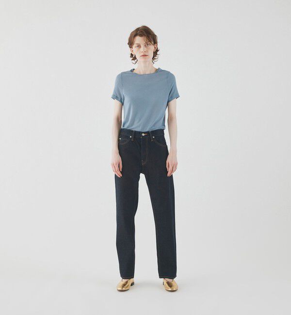 TOMORROWLAND GOODS「【一部別注】 V::ROOM ハーフスリーブカットソー」|Tシャツ・カットソー|