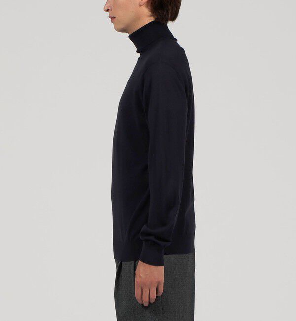 TOMORROWLAND MENS「TOMORROWLAND tricot スーパーファインメリノウール タートルネック」|ニット・セーター|