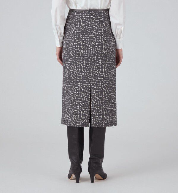 TOMORROWLAND collection「アニマルストレッチ タイトスカート」|タイト|