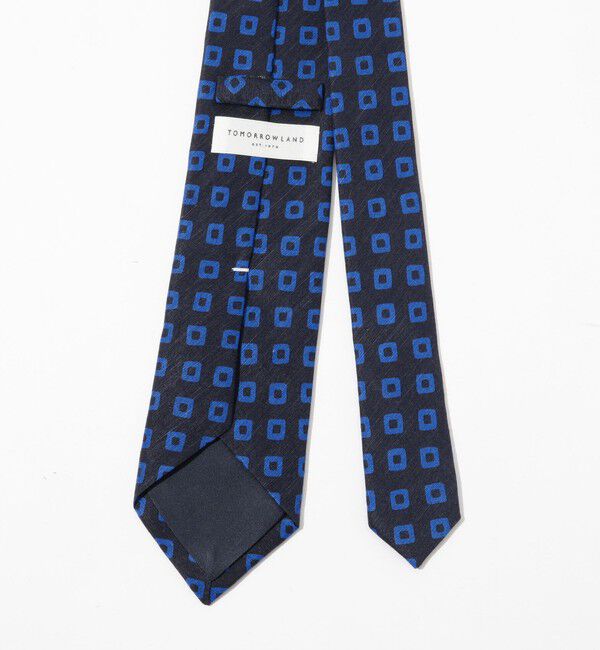 TOMORROWLAND GOODS「TOMORROWLAND リネンシルク 小紋柄ネクタイ」|ネクタイ・蝶ネクタイ|