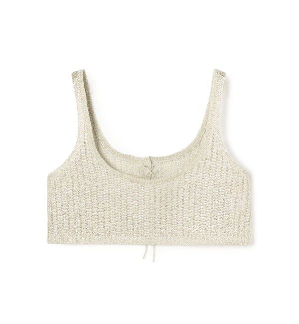 BACCA「オーロラフィルム リネンビスチェ」|ニット・セーター|11 ホワイト