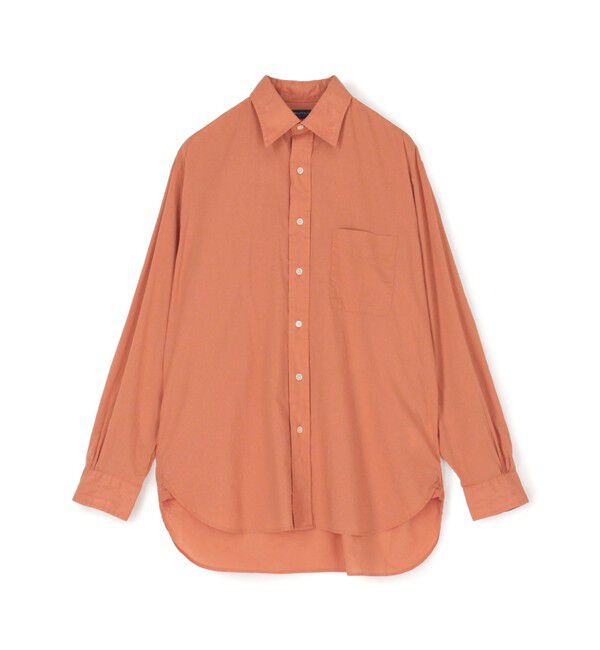 TOMORROWLAND MENS「コットン ローンポプリンシャツ ALBINI」|シャツ・ブラウス|35 レッド