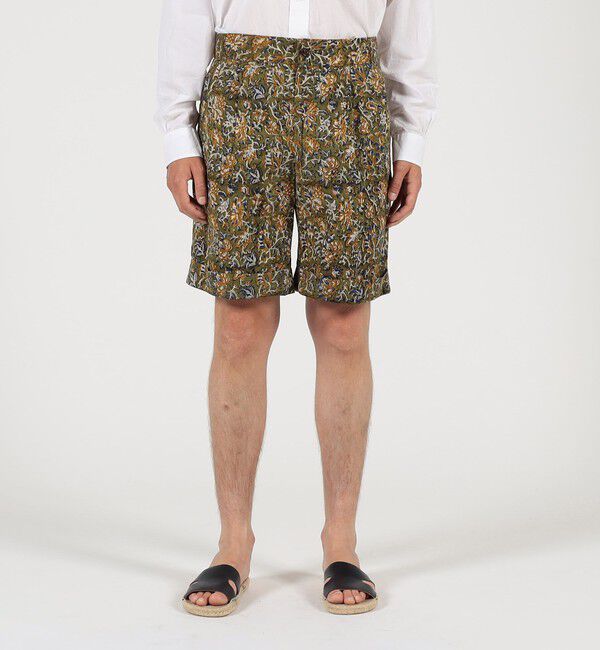 TOMORROWLAND MENS「バティックプリント バックベルト ショートパンツ」|その他|