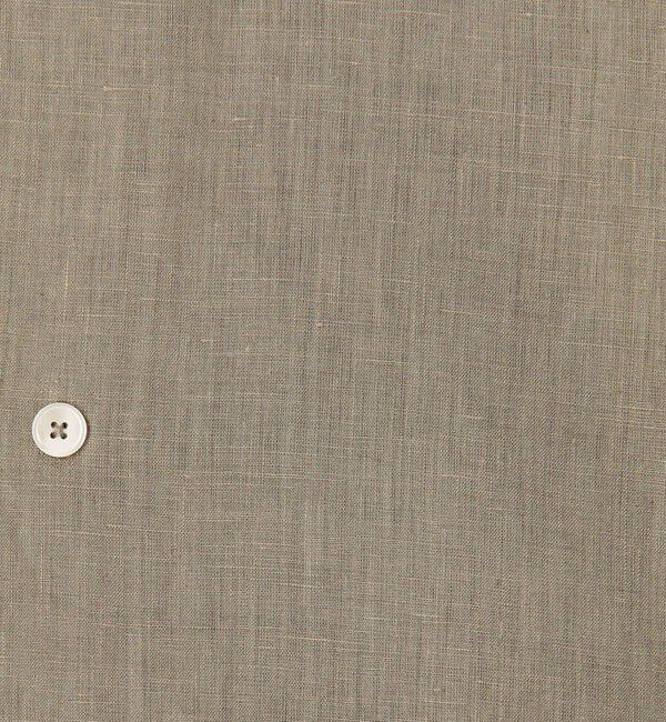 TOMORROWLAND MENS「リネン ダブルブレステッド ハーフスリーブシャツ」|シャツ・ブラウス|