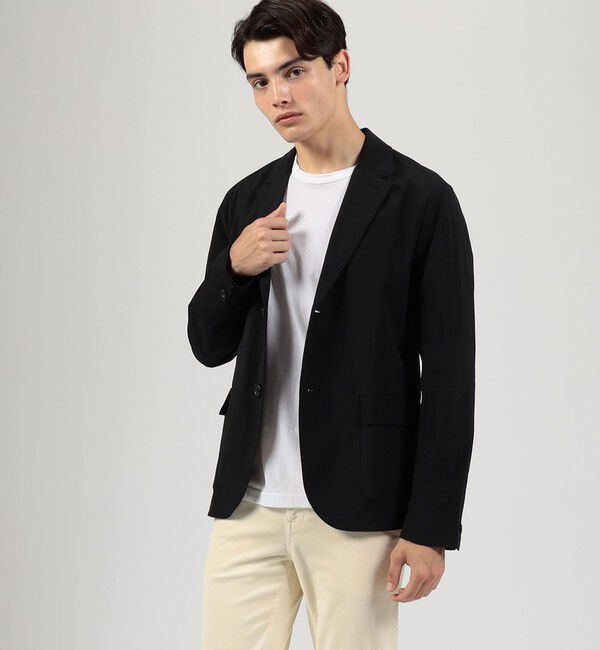 JAMES PERSE「ナイロンコットンポプリン 2Bジャケット MPCE2200」|テーラードジャケット|